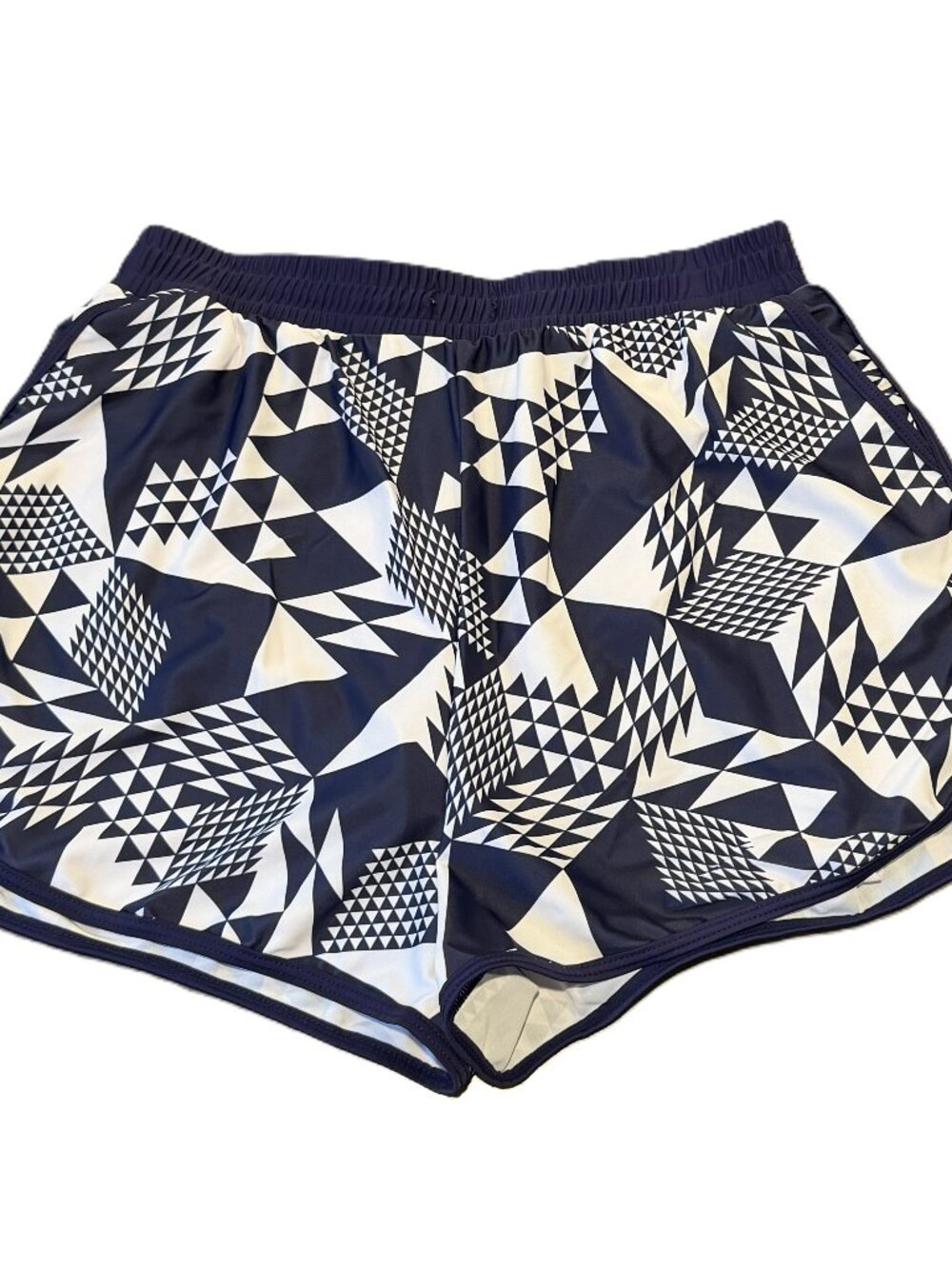 Summer Mae Blouston Women's Swimsuit Bottoms Navy White Size 16 Swim Shorts